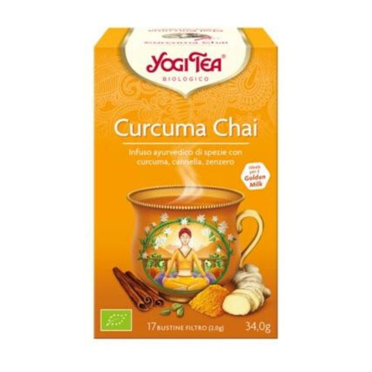 YOGI TEA Curcuma Chai 17 Filtri - tisana