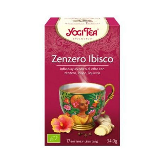 YOGI TEA Zenzero Ibisco 17 Filtri - tisana