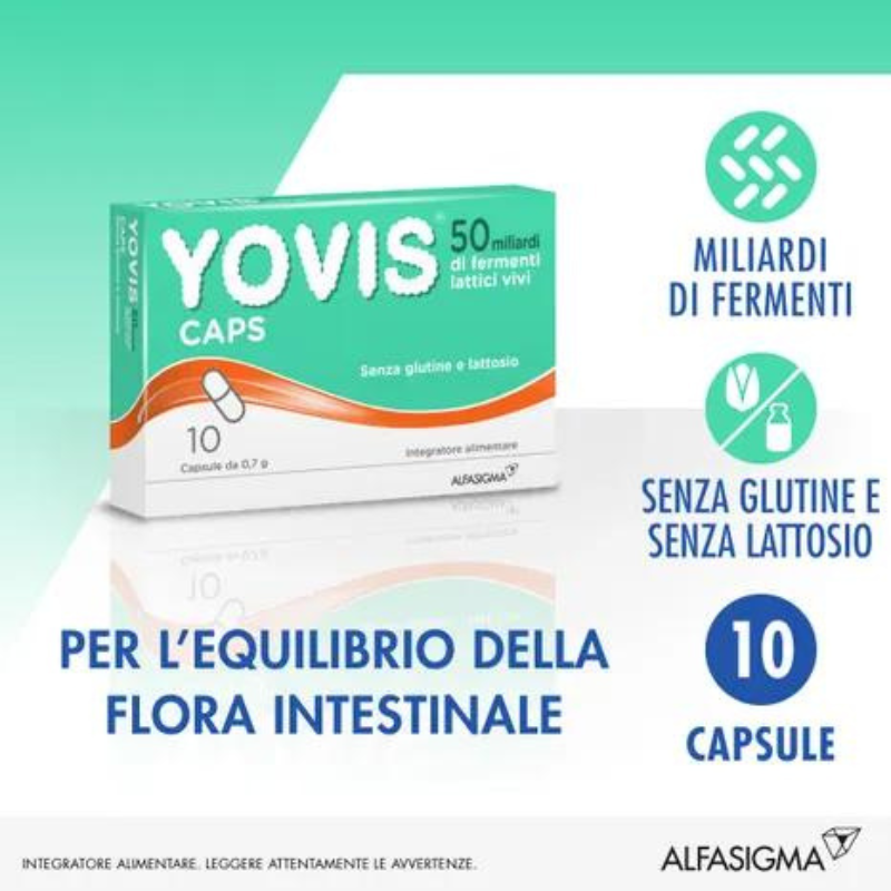 Yovis Caps 10 Capsule - fermenti lattici